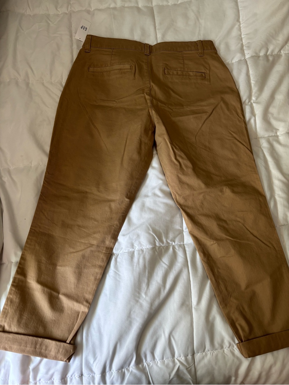 GAP Women’s Girlfriend Khaki Pants in Brown - Classic Casual